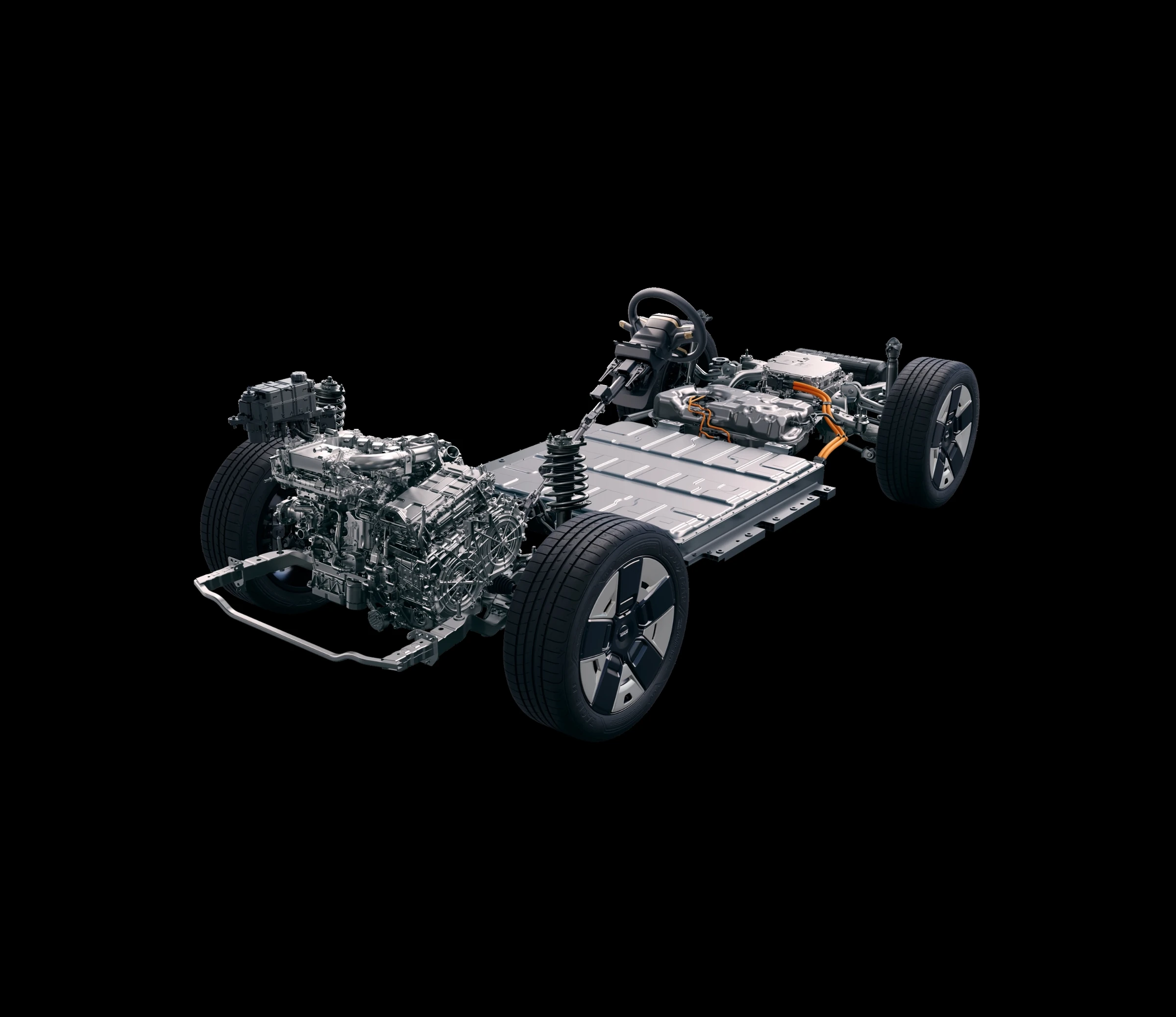 iCAUR V27 REEV powertrain and platform